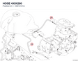 HOSE 4X9X280 59013101A diagram position