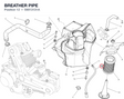 BREATHER PIPE 59013131A diagram position