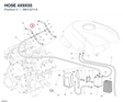 HOSE 4X9X55 59013211A diagram position