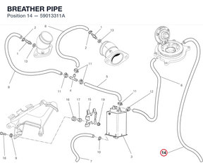 BREATHER PIPE 59013311A diagram position