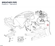 BREATHER PIPE 59013331A diagram position