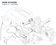 HOSE 4X10X280 59013491A diagram position