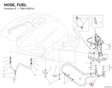 HOSE, FUEL 59013601A diagram position