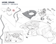 HOSE, DRAIN 59013691B diagram position