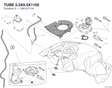 TUBE 5.5X9.5X1105 59013711A diagram position