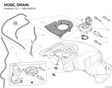 HOSE, DRAIN 59013821B diagram position