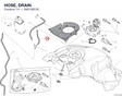HOSE, DRAIN 59013851B diagram position