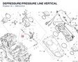 DEPRESSURE/PRESSURE LINE VERTICAL 59014101A diagram position