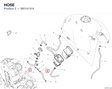 HOSE 59014131A diagram position
