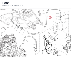 HOSE 59014721A diagram position