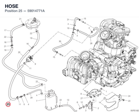 HOSE 59014771A diagram position