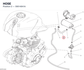 HOSE 59014841A diagram position