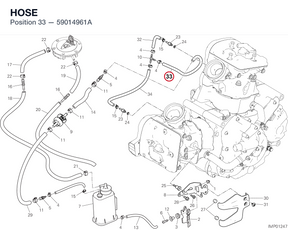 HOSE 59014961A diagram position
