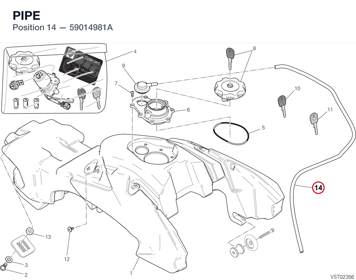 PIPE 59014981A diagram position