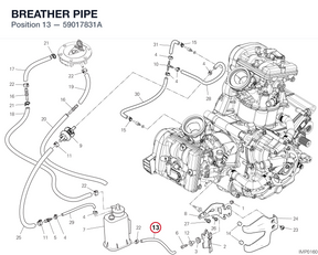 BREATHER PIPE 59017831A diagram position