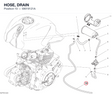 HOSE, DRAIN 59019121A diagram position