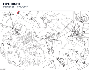 PIPE RIGHT 59024091A diagram position