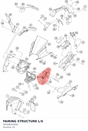 Diagram preview: FAIRING STRUCTURE L/S (90508003000)
