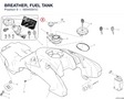 BREATHER, FUEL TANK 59340351C diagram position