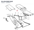 PILLION RIDER SEAT