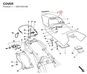 COVER 59510251AB diagram position