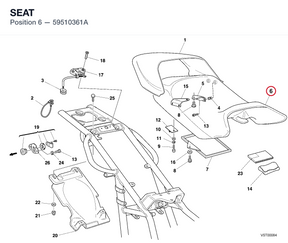 SEAT 59510361A diagram position