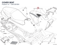 COVER SEAT 59512301BH diagram position