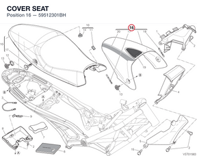 COVER SEAT 59512301BH diagram position