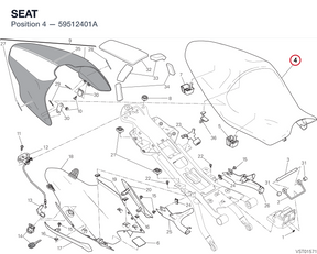 SEAT 59512401A diagram position