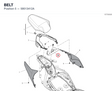 BELT 59513412A diagram position