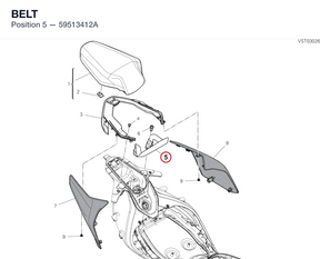BELT 59513412A diagram position