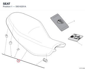 SEAT 59516201A diagram position