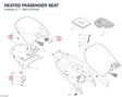 HEATED PASSENGER SEAT 59517371AA diagram position
