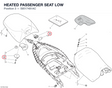 HEATED PASSENGER SEAT LOW 59517481AC diagram position
