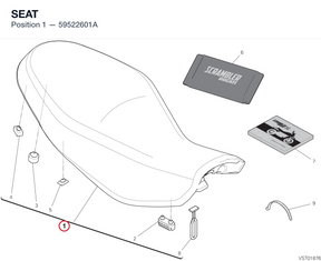 SEAT 59522601A diagram position