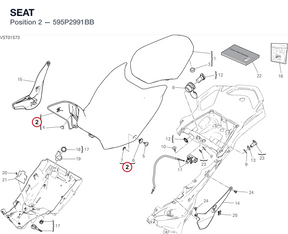 SEAT 595P2991BB diagram position