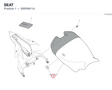 SEAT 595P6611A diagram position