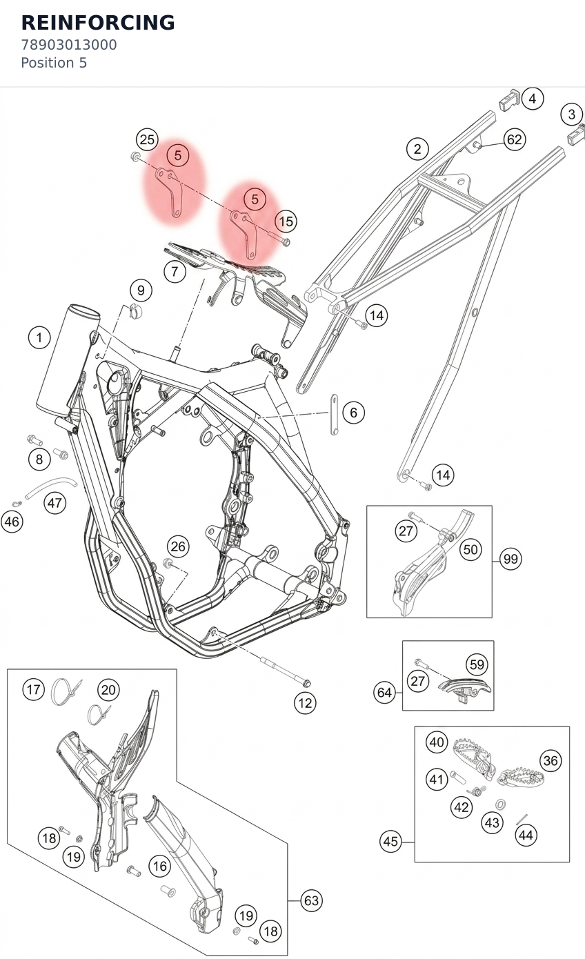 Diagram preview: REINFORCING (78903013000)