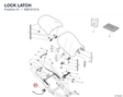 LOCK LATCH 59810121A diagram position
