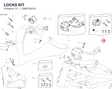 LOCKS KIT 59821941A diagram position