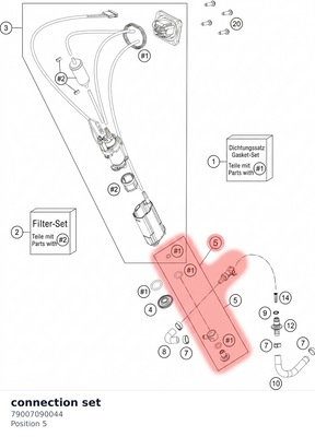 Diagram preview: connection set (79007090044)
