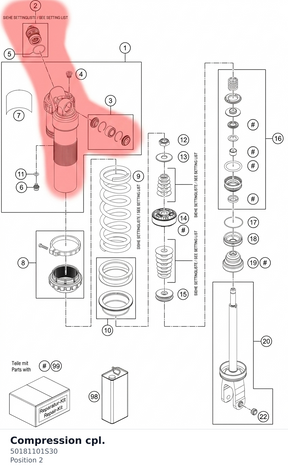 Diagram preview: Compression cpl. (50181101S30)