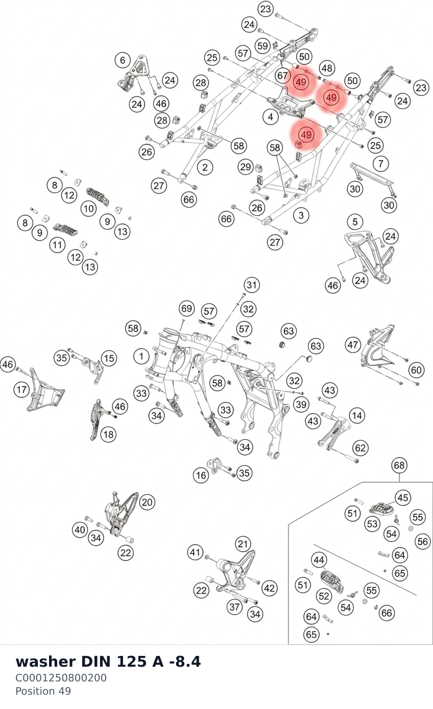 Diagram preview: washer DIN 125 A -8.4 (C0001250800200)