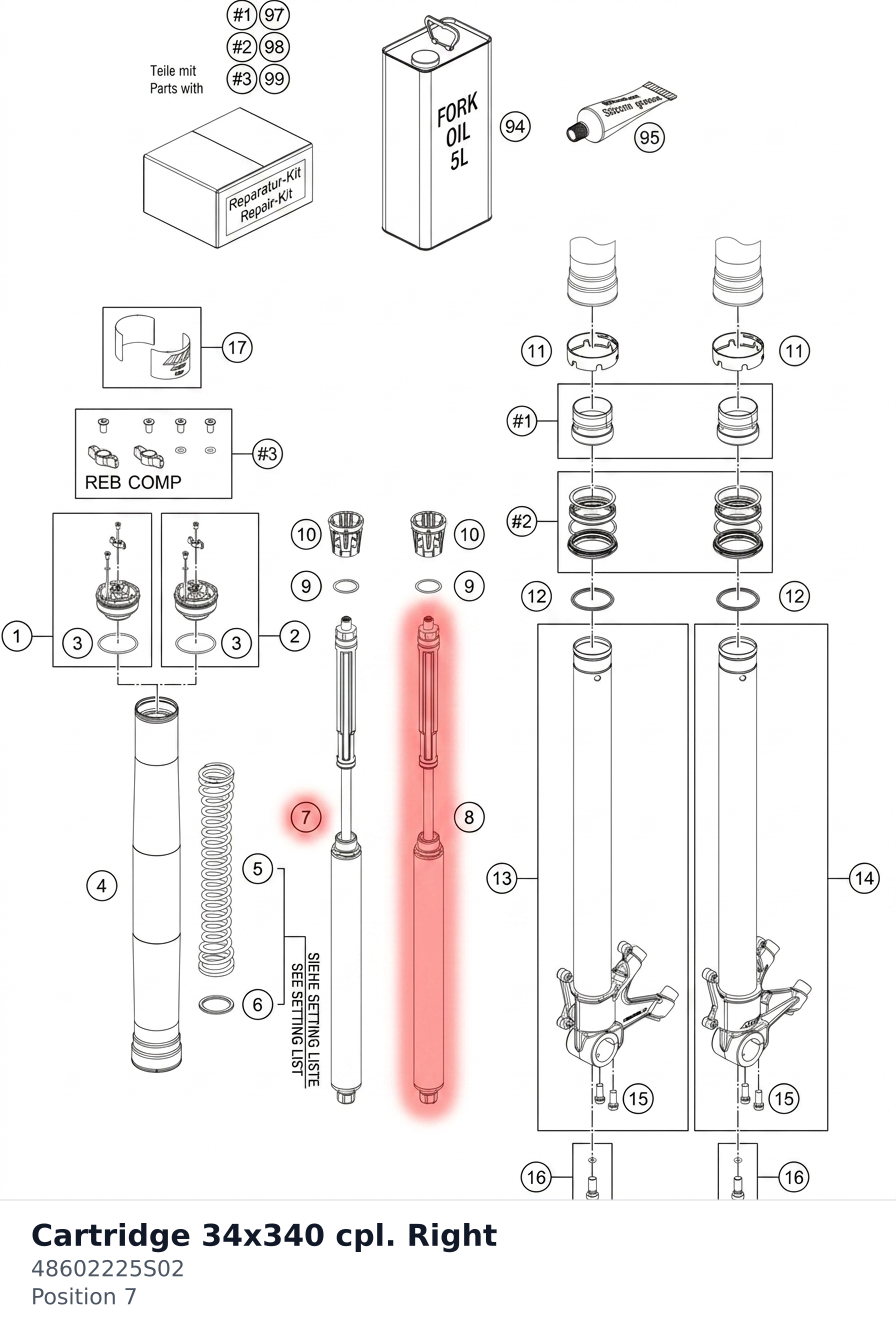Diagram preview: Cartridge 34x340 cpl. Right (48602225S02)