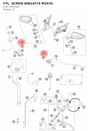 Diagram preview: CYL. SCREW DIN14579 M5X35 (014579050356)