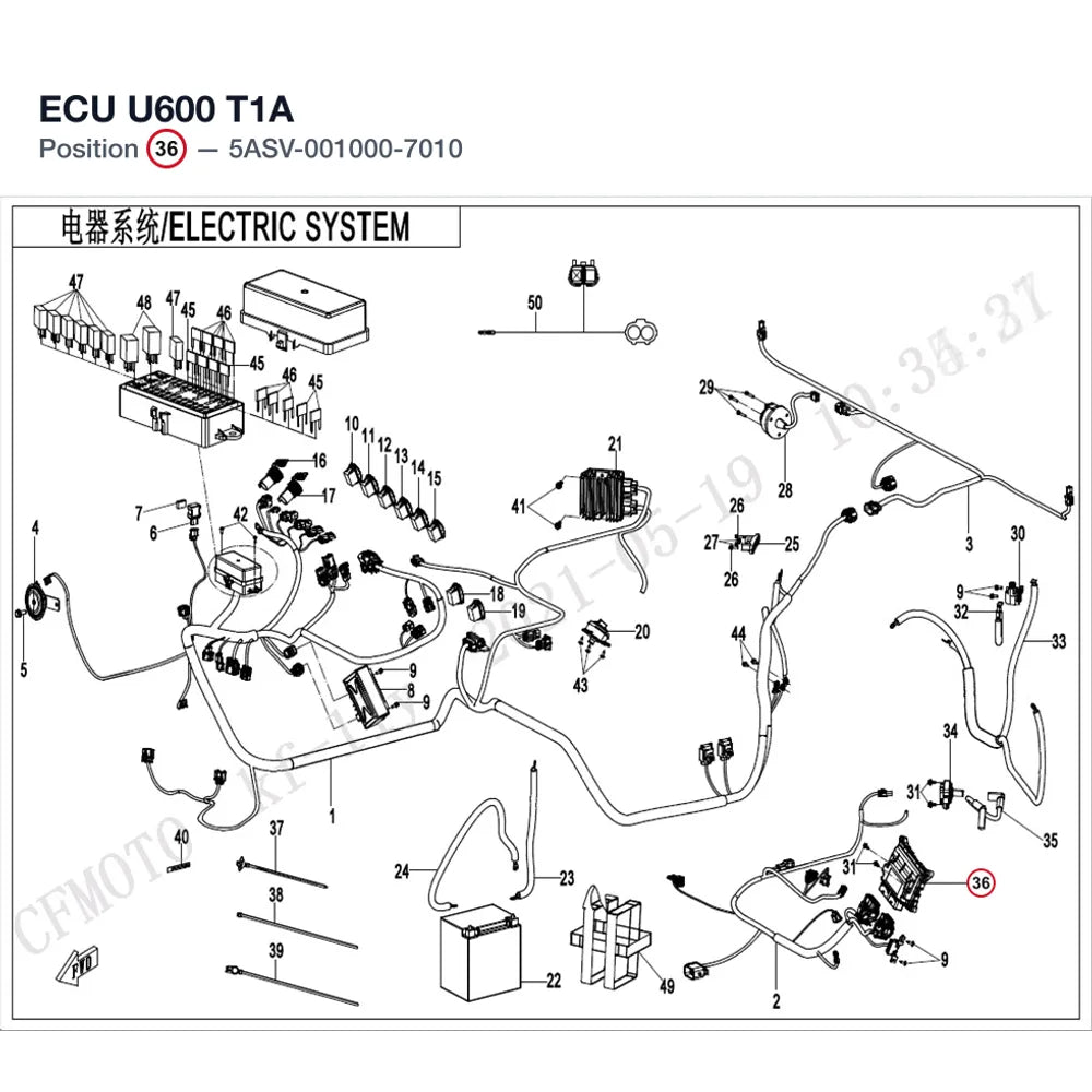 ECU U600 T1A product image
