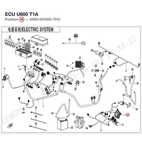 ECU U600 T1A product image