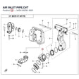 AIR INLET PIPE,CVT product image