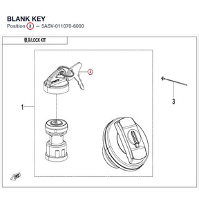 BLANK KEY product image