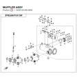 MUFFLER ASSY product image